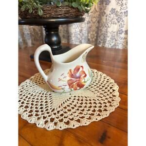 Vintage Spode Floral,Butterflies & Bumble Bees Haven Creamer made in England